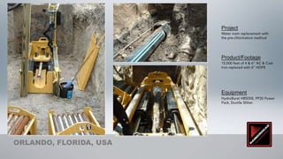 Project




                        Product/Footage




                        Equipment




ORLANDO, FLORIDA, USA
 