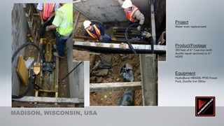 Project




                          Product/Footage




                          Equipment




MADISON, WISCONSIN, USA
 