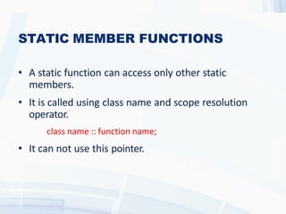 static data member and member function .pptx