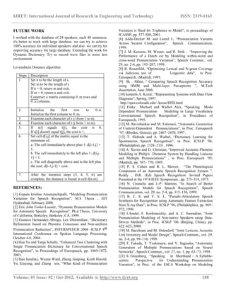 Static dictionary for pronunciation modeling | PDF