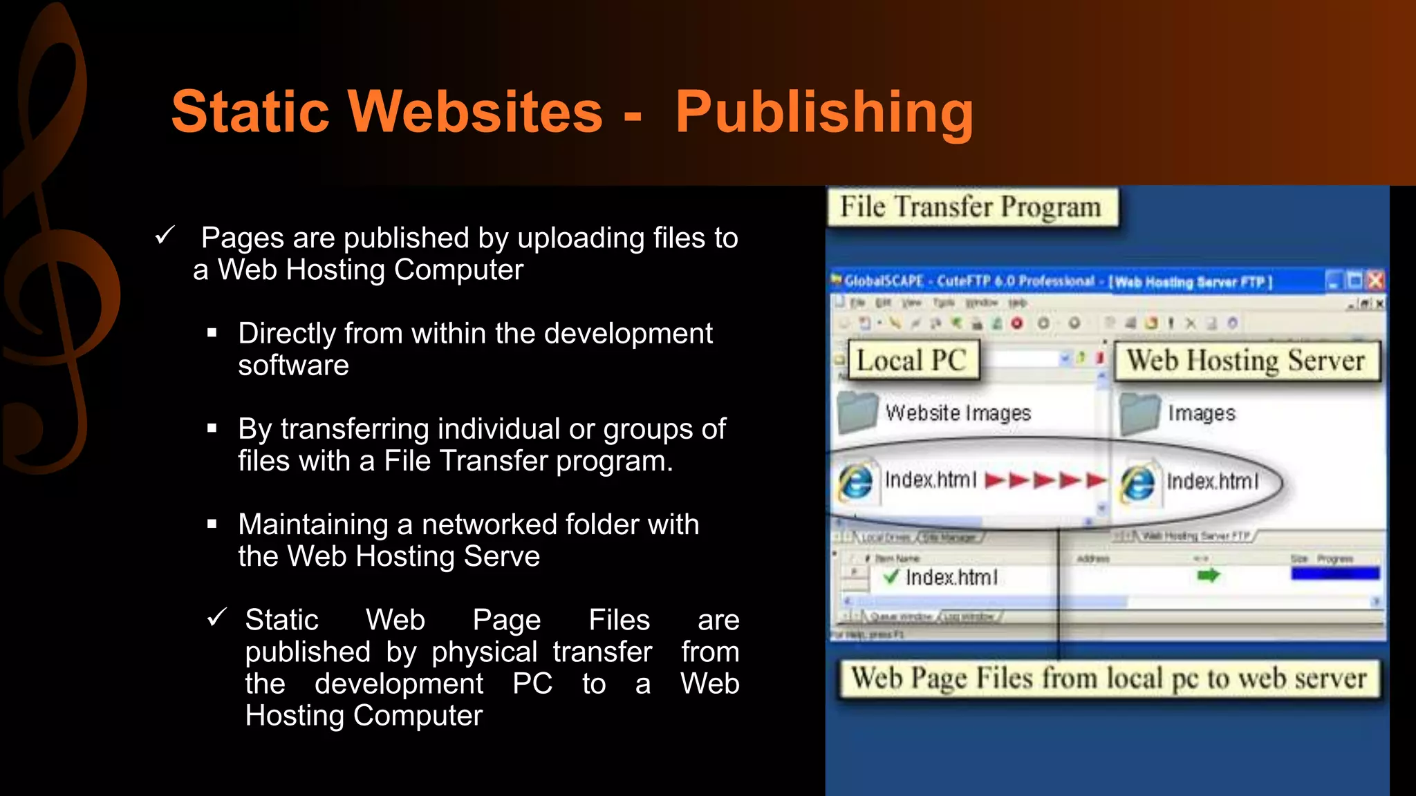 Static dynamic and active web pages | PPTX