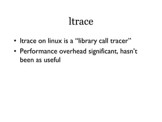 Static and Dynamic Analysis at Ning