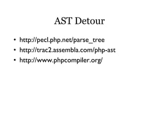 Static and Dynamic Analysis at Ning