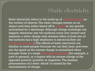 Static electricity | PPT