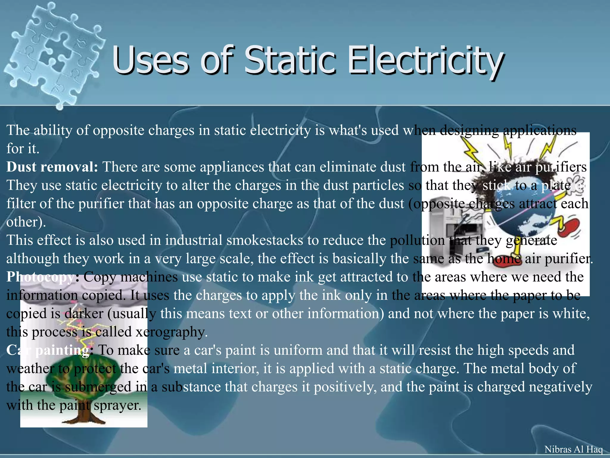 Static electricity PPT