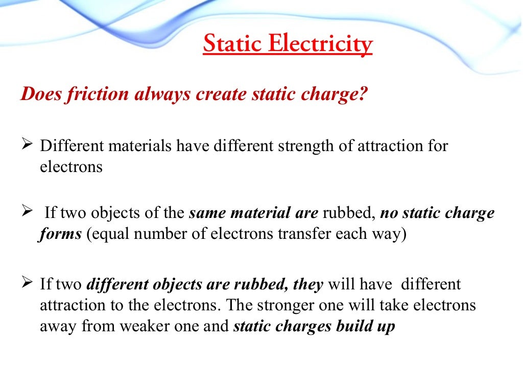static charge