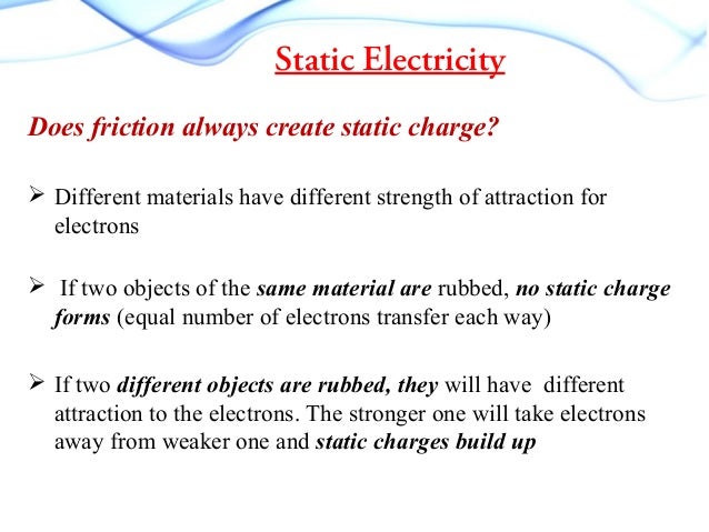 Static electricity