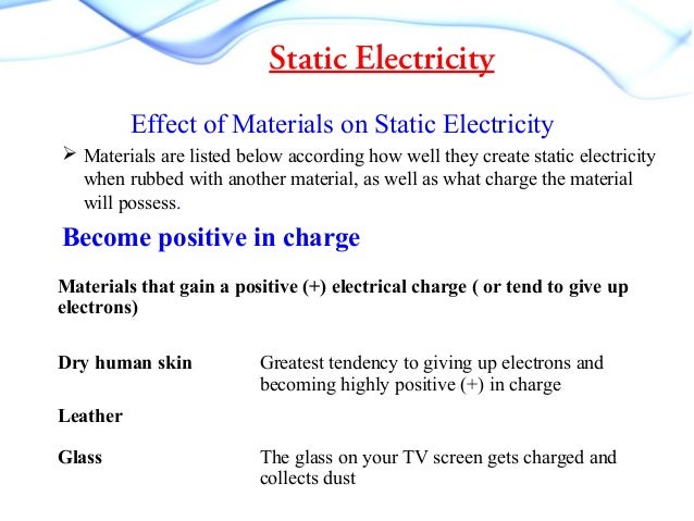 static charge