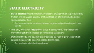 Static Electricity1.pptx. elenoration of static charges | PPTX