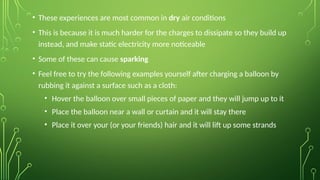 Static Electricity1.pptx. elenoration of static charges | PPTX