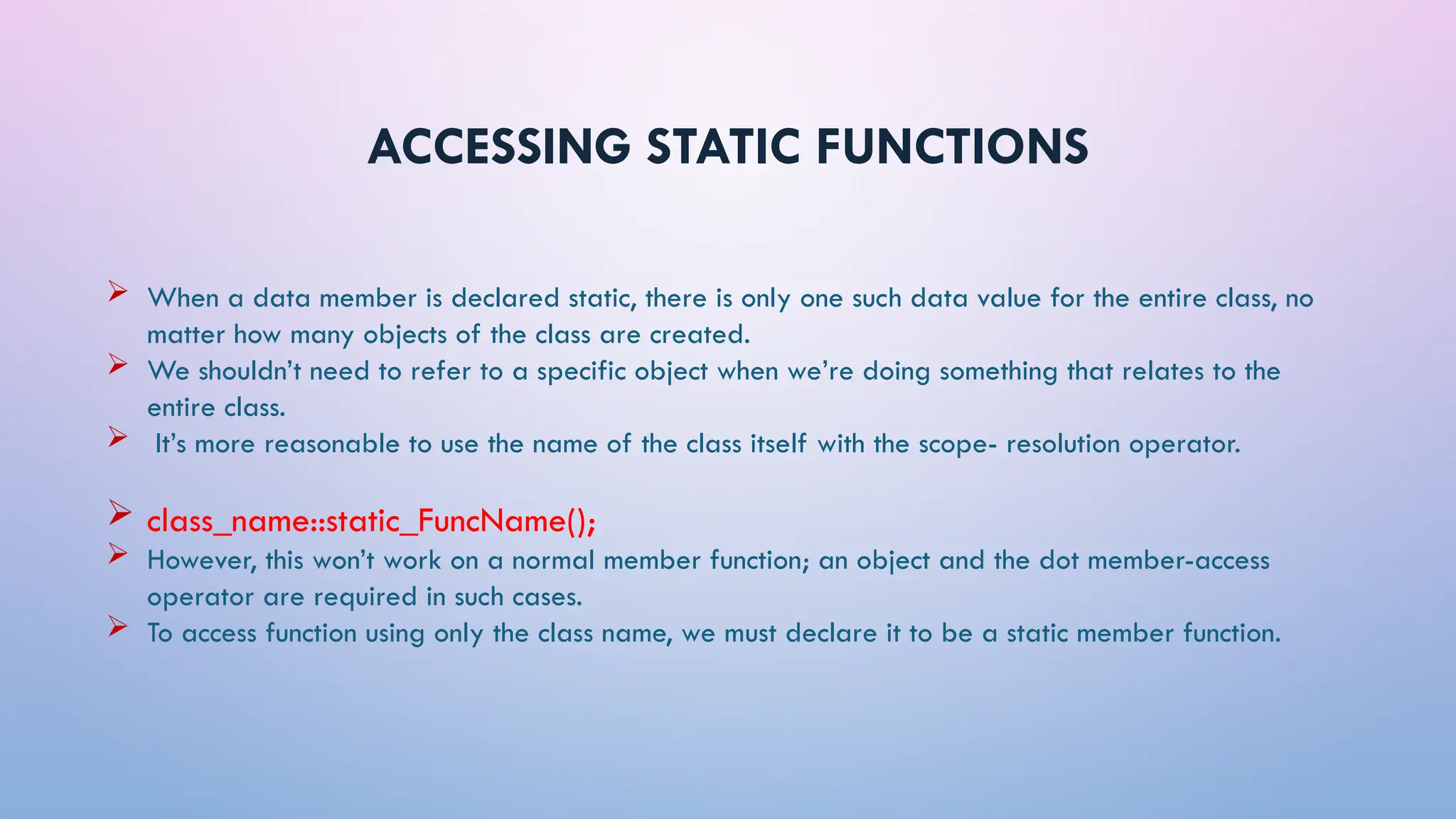 Static function in c++ For Engineers ppt-1.pptx