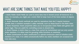 Understanding the Static Keyword in C#: A Beginner’s Guide | PDF