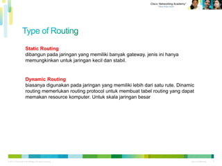 Cisco Static routing | PPT