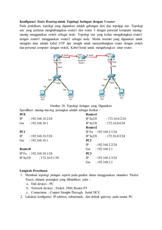 Static Routing