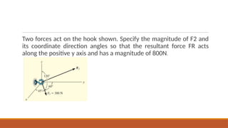 STATICS-2-BSCpE-2b Adding Resultant Vectors Concering rigid bodies | PPTX