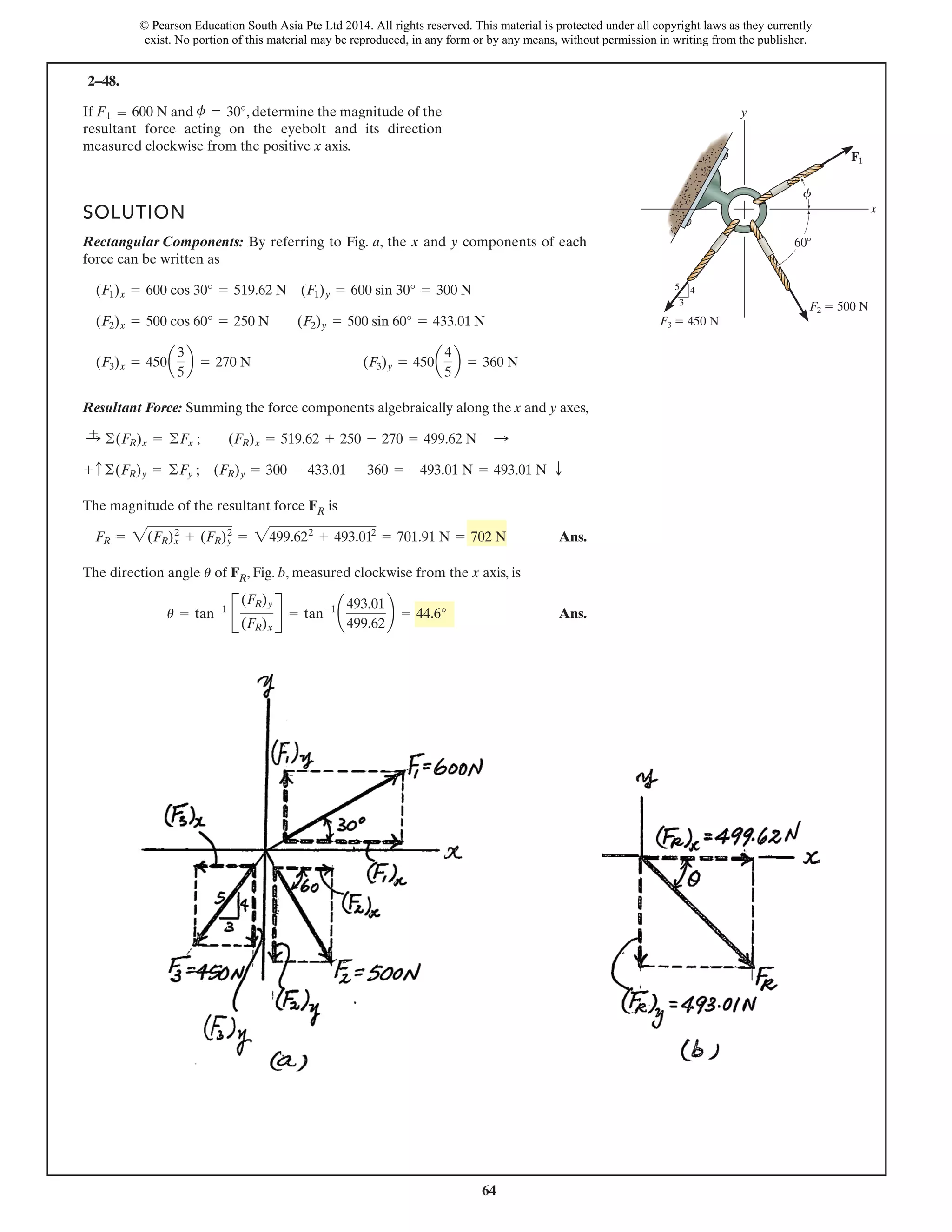 Statics Mechanics of Materials 4th Edition Hibbeler Solutions Manual | PDF