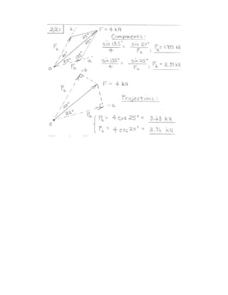 Solutions for Problems from Statics 9th Edition by Meriam & Kraige