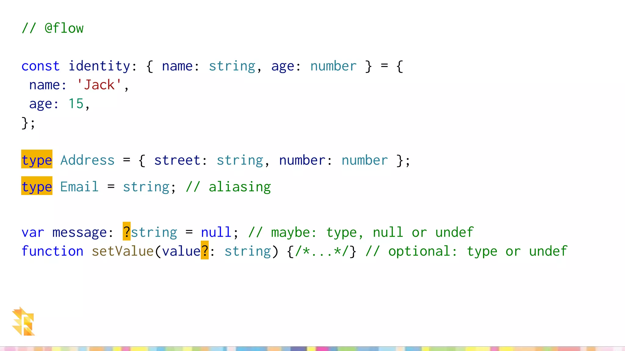 Static types on javascript?! Type checking approaches to ensure healthy ...
