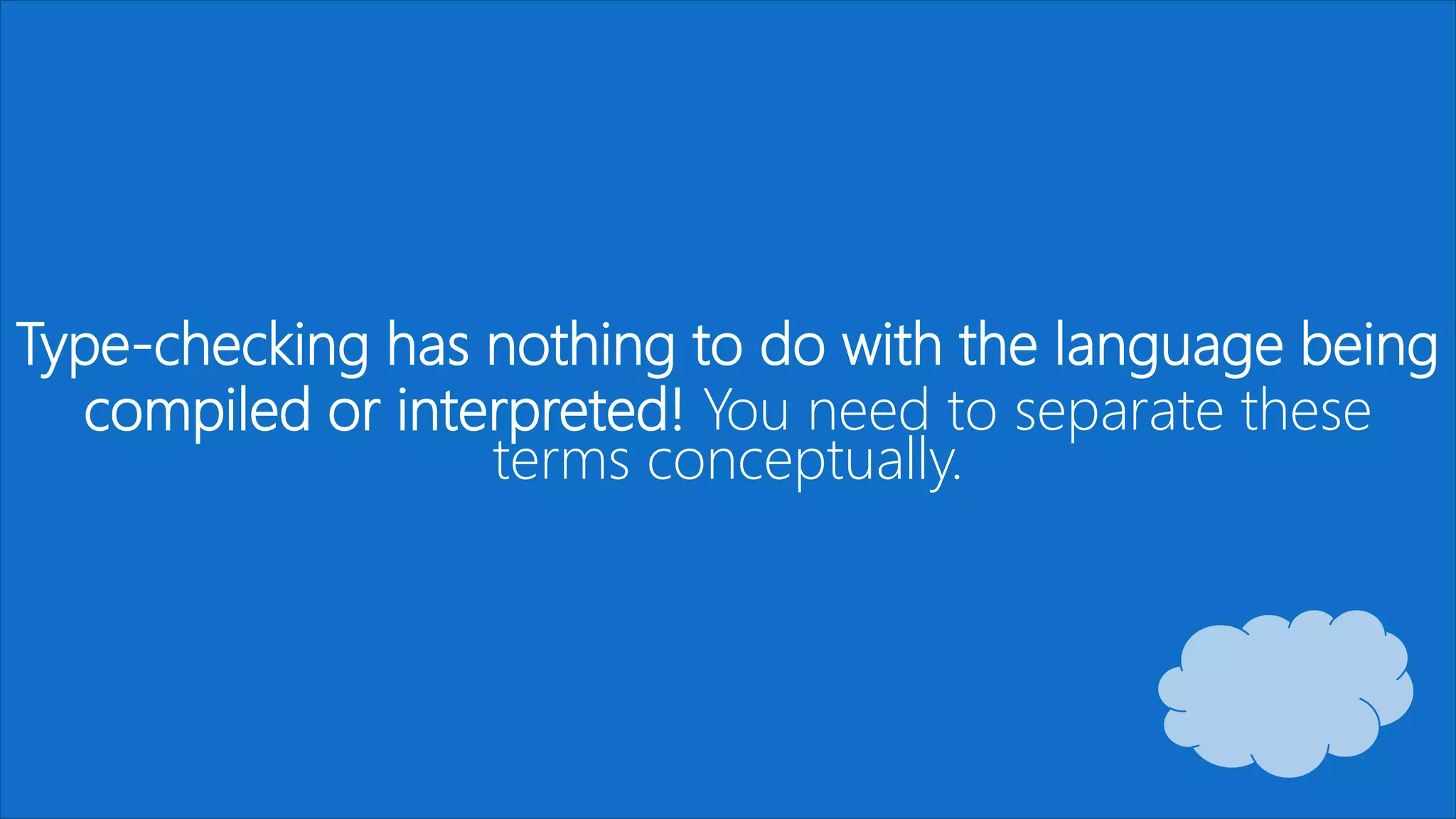 Static typing vs dynamic typing languages | PPT