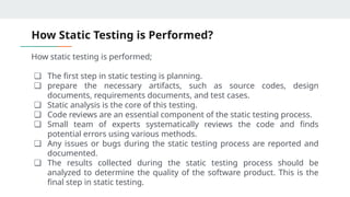 Static Verification Static Verification Techniques S/W Q/A.pptx