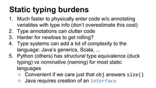 Static vs dynamic types | PPT