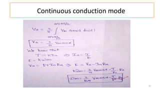 20
Continuous conduction mode
 