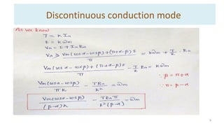 9
Discontinuous conduction mode
 