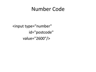 HTML5 - Forms | PPSX
