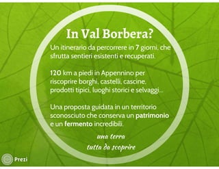 STATI GENERALI del TURISMO PIEMONTE | Un cammino sociale in Val Borbera