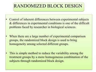 experimental research design | PPTX
