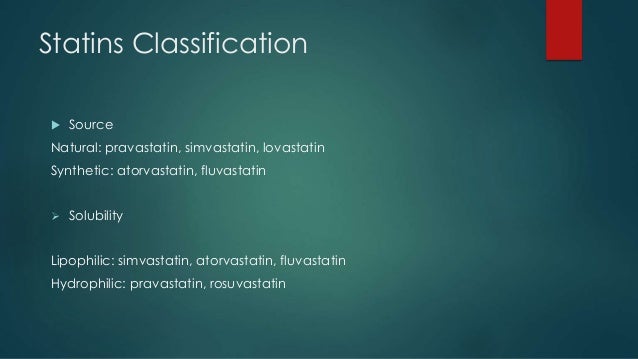 is atorvastatin a statin drug