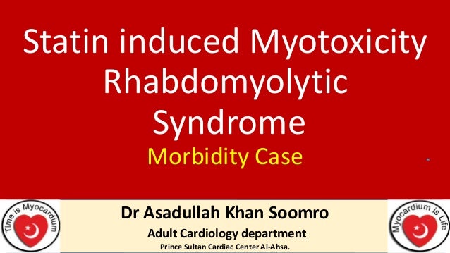 Statin induced rhabdomyolytic syndrome 2 statin induced rhabdomyolytic syndrome 1 638