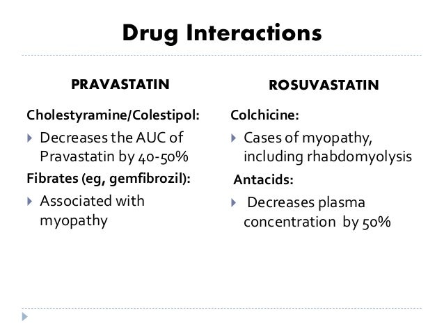 Is lopid a statin pravastatin