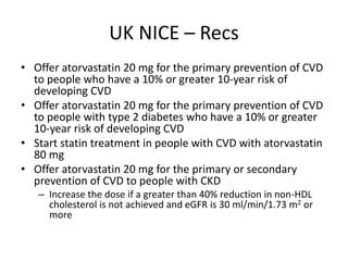 Statin Wars | PPTX