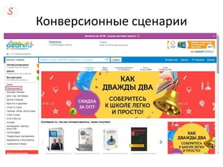 Конверсионные сценарии
 