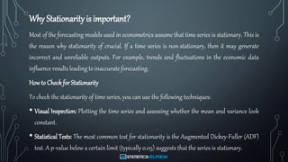 Stationarity and Seasonality in Univariate Time Series.pdf