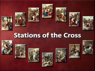 DURING THE STATIONS OF THE CROSS CONTEMPLATION, TRY TO PAUSE AND REFLECT ON YOUR LIFE. 