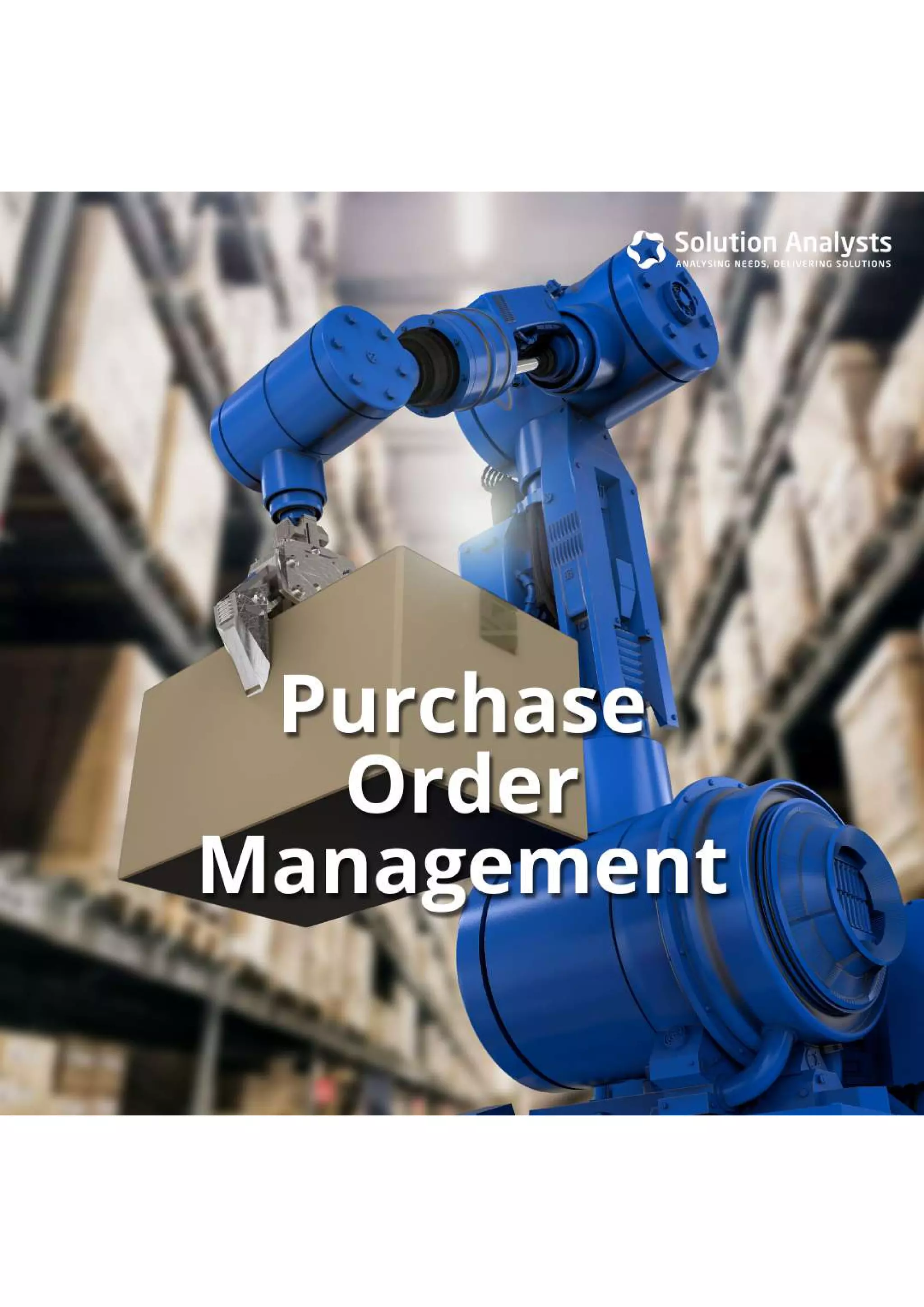 How RPA Helps in Logistics and SCM | PDF