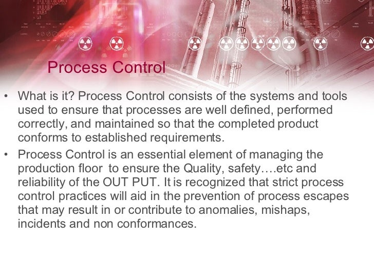 Statistical Process Control & Control Chart