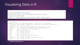 Statistical Analysis with R -I | PPTX