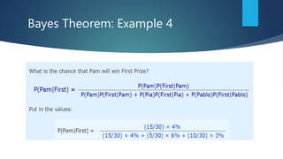 Bayes Theorem: Example 4
 