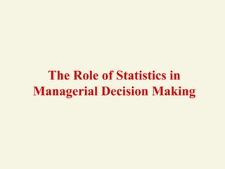 statistical analysis ppt of data analysis in the world of nitin | PDF
