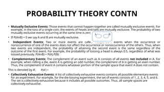 Comprehensive Introduction to Probability Theory and Distributions | PPTX