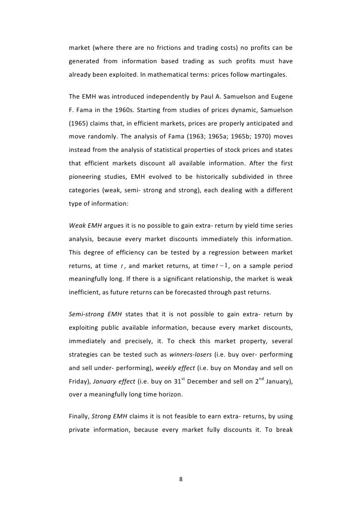 Statistical arbitrage trading strategies