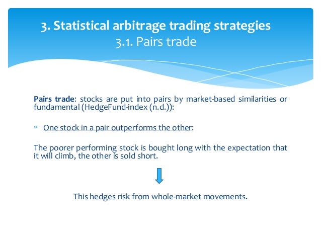 arbitrage exist in stock market