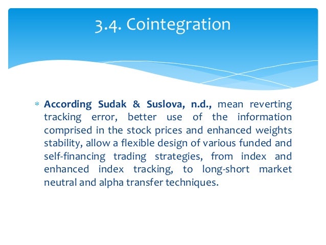 Neutral trading strategies
