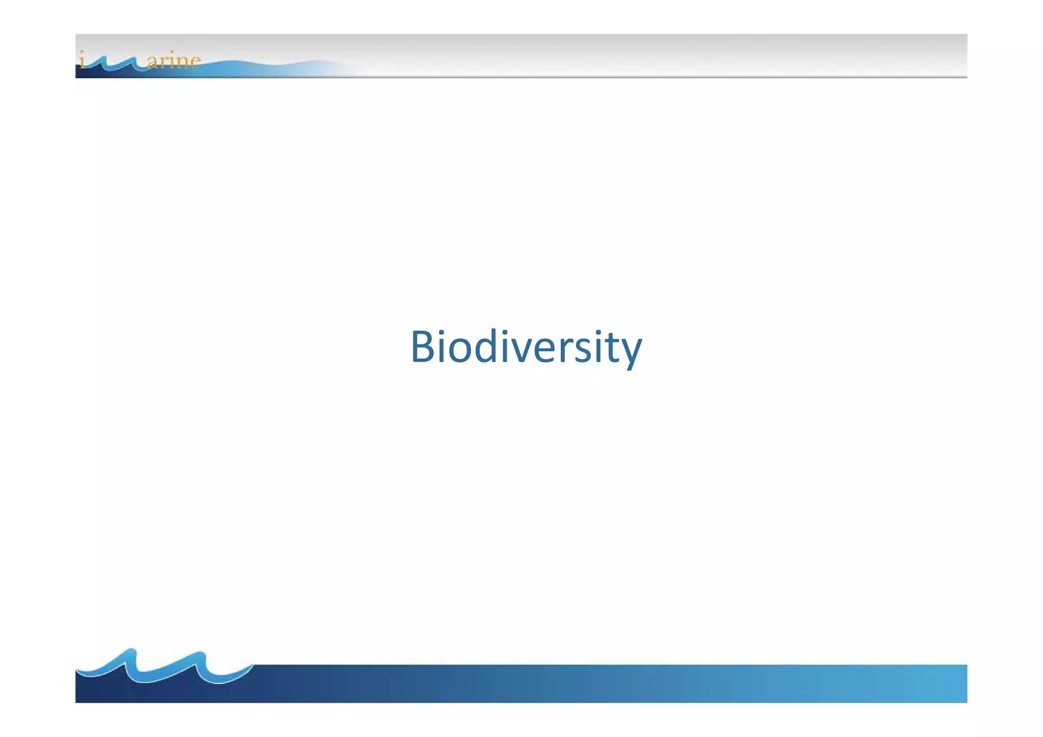 Biodiversity

 