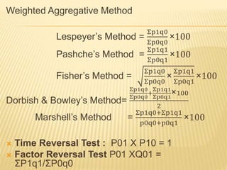 Statistical formulas