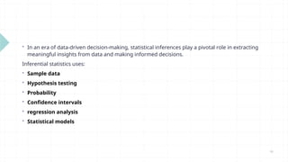 Statistical Inferences | PPTX