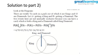 Proprietary content. ©Great Learning. All Rights Reserved. Unauthorized use or distribution prohibited
Solution to part 2)
 